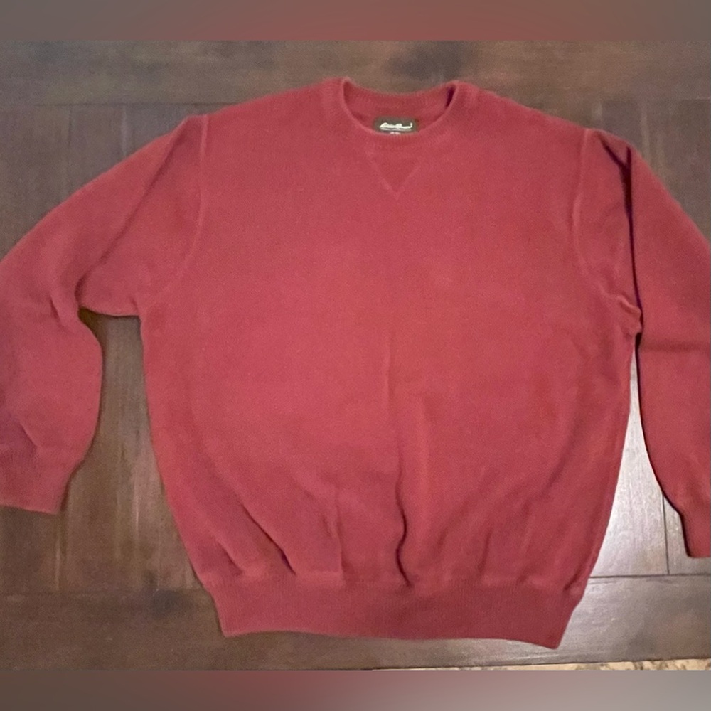 Men’s Classic Eddie Bauer XL Crew Neck Sweater